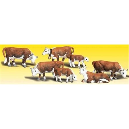 Thinkandplay N Scale Hereford Cows TH2134395